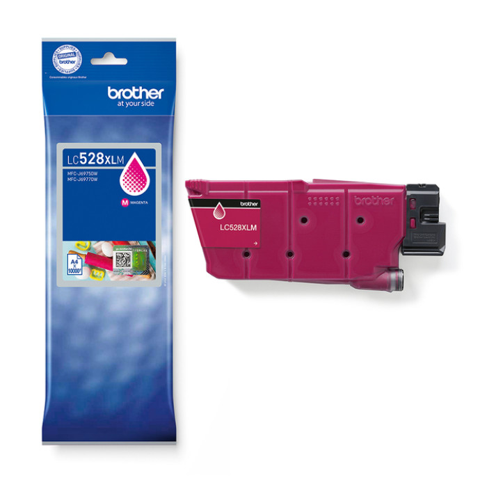 Inktcartridge Brother LC-528XLM rood