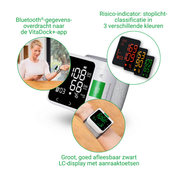 Polsbloeddrukmeter Medisana Connect BW 360