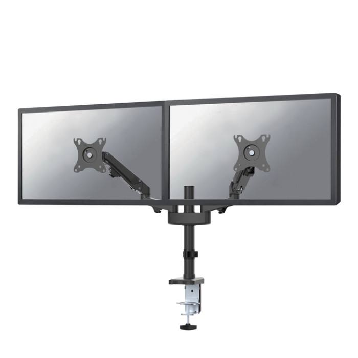 Monitorarm Neomounts DS70-750BL2 zwart 2 scherm