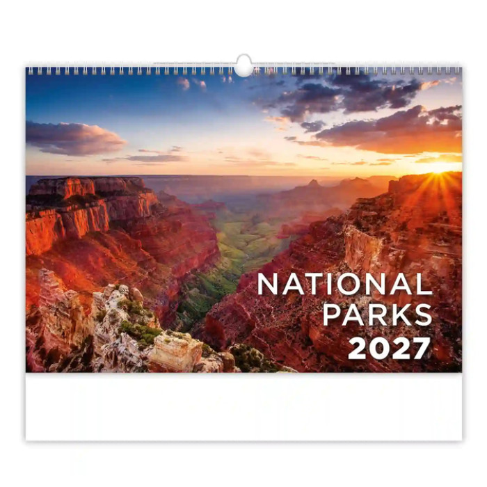 Kalender 2027 Helma 365 31.5x45cm Nationale parken
