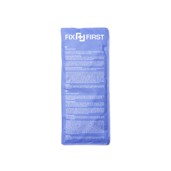 Koud-warm kompres FixFirst groot 12x29cm