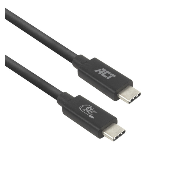 Kabel ACT USB-C 4.0 20Gbps Thunderbolt 3 2m