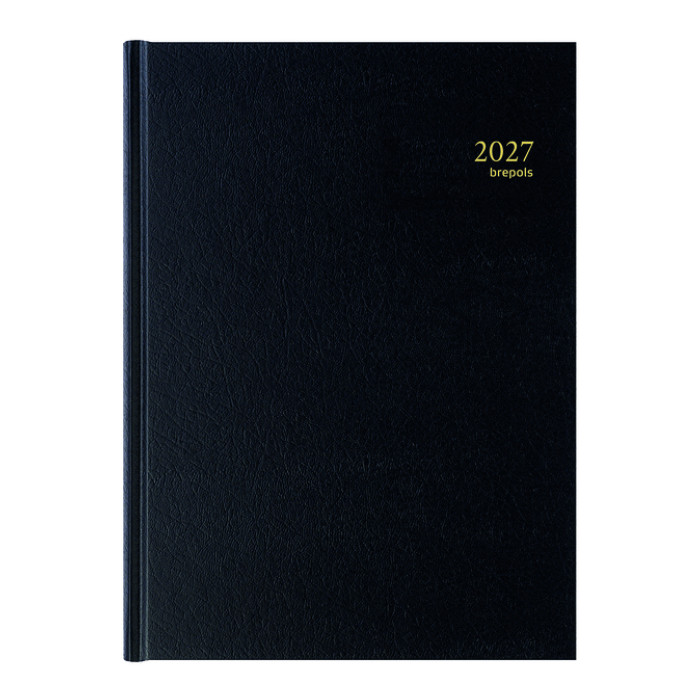 Agenda 2027 Brepols Bremax Santex A4 1dag/1pagina 4 kolommen zwart