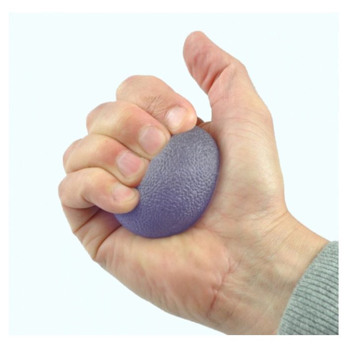 Handtrainer gelbal Able2 Soft blauw