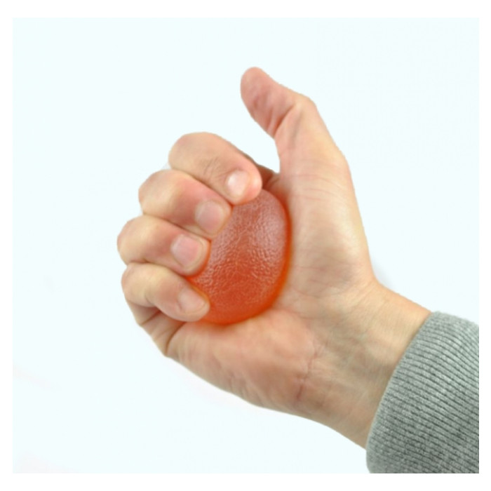 Handtrainer gelbal Able2 Sterk oranje