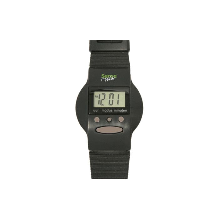 Horloge Senseworks 12/24 zwart