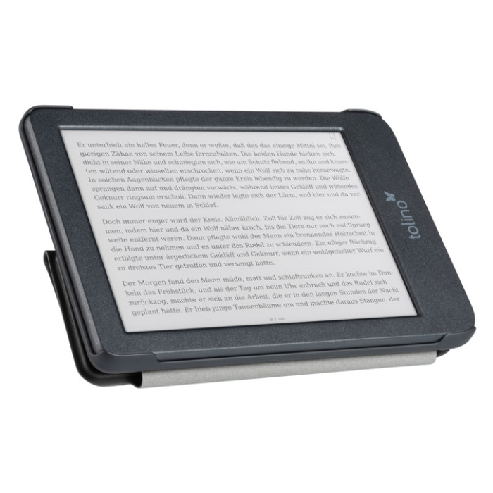 E-reader beschermhoes Tolino Shine Origami zwart 