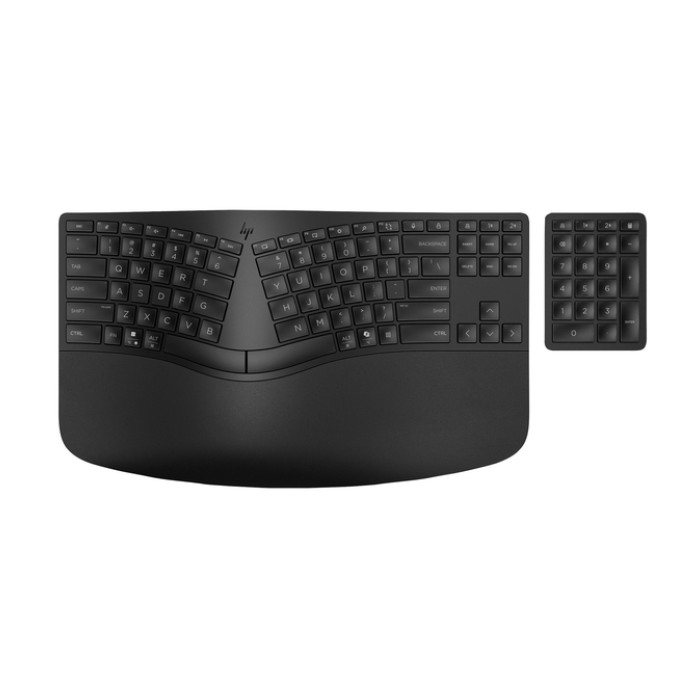 Toetsenbord HP 965 BLK Ergonomisch draadloos