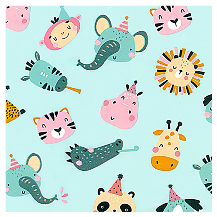 Inpakpapier Rotolux Rosie 200x70cm assorti