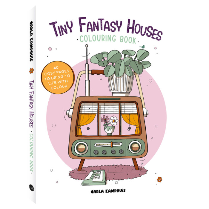 Kleurboek MUS Tiny Fantasy Houses