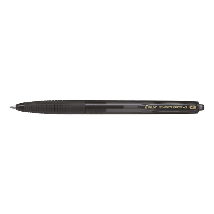 Balpen PILOT Super Grip G medium zwart