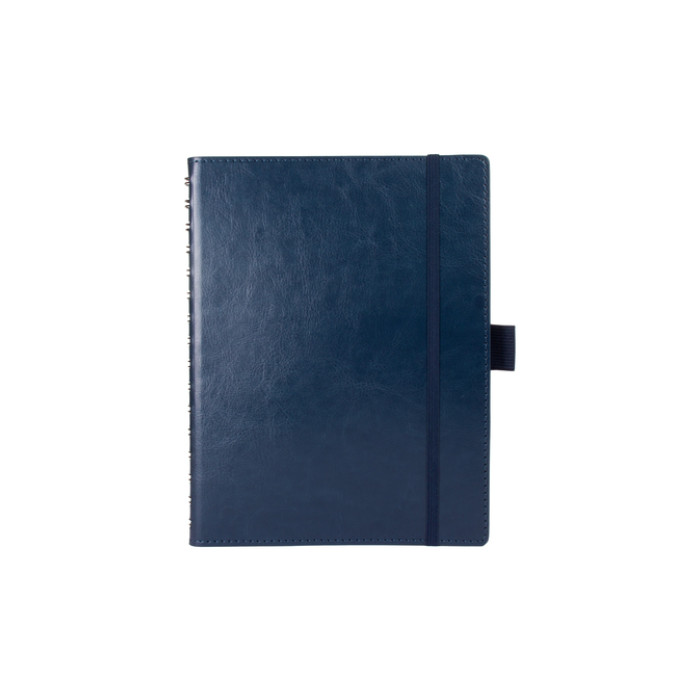Notitieboek Multo Hannibal A5 blauw kunstleder