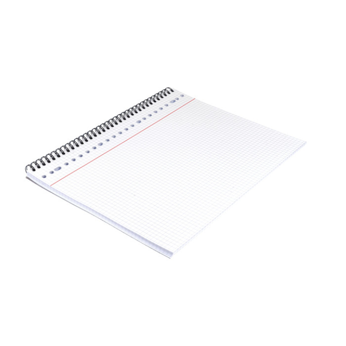 Collegeblok Multo A4 ruit  5mm 23 gaats 160 pagina's 90 gram