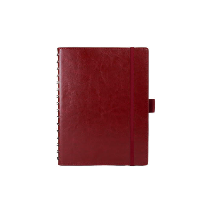 Notitieboek Multo Hannibal A5 bordeaux kunstleder