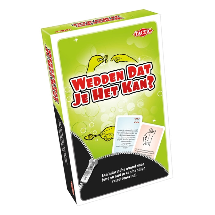 Spel Tactic Wedden dat je het kan?