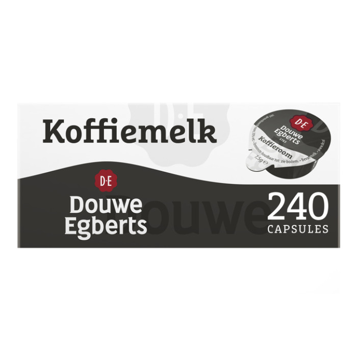 Koffiemelkcups Douwe Egberts 240x7.5 gram