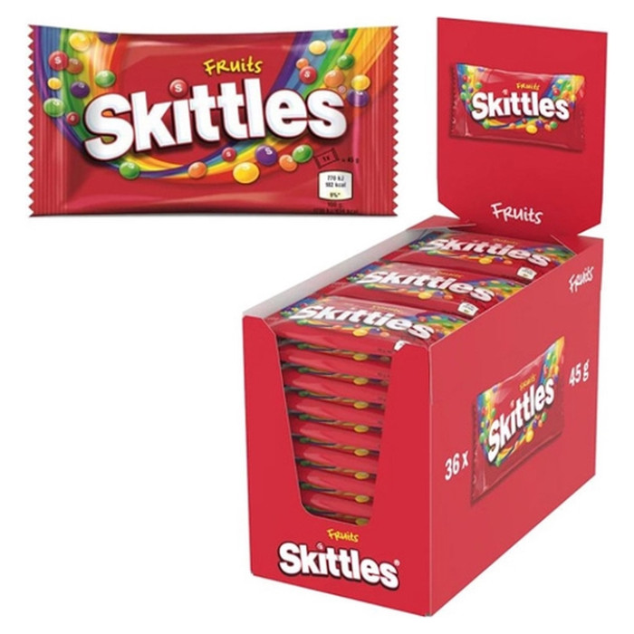 Snoep Skittles fruit doos 36 stuks