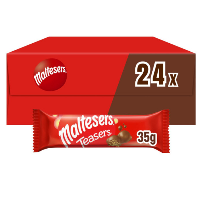 Chocolade Maltesers teaser reep doos 24 stuks