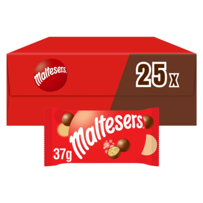 Chocolade Maltesers doos 25 stuks