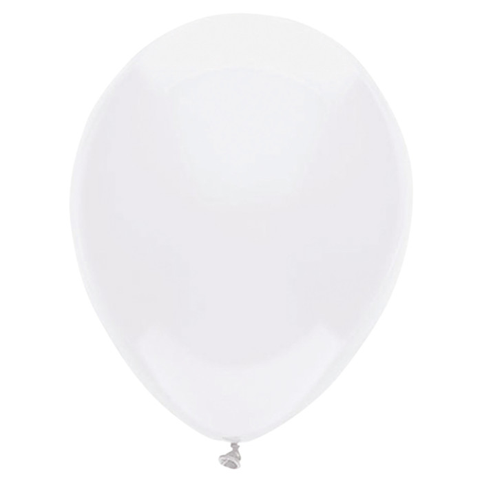 Ballonnen uni wit Ø30cm