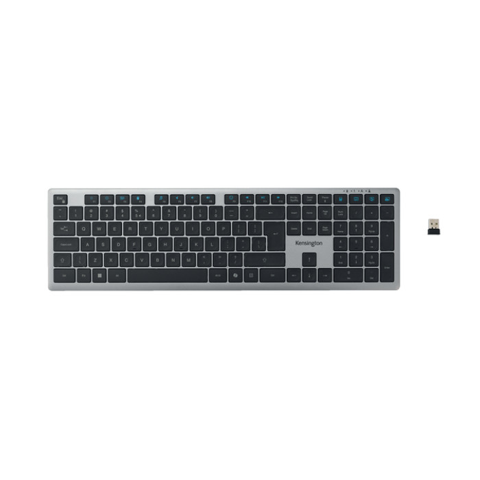 Toetsenbord Kensington EQ KB535 oplaadbaar QWERTY grijs