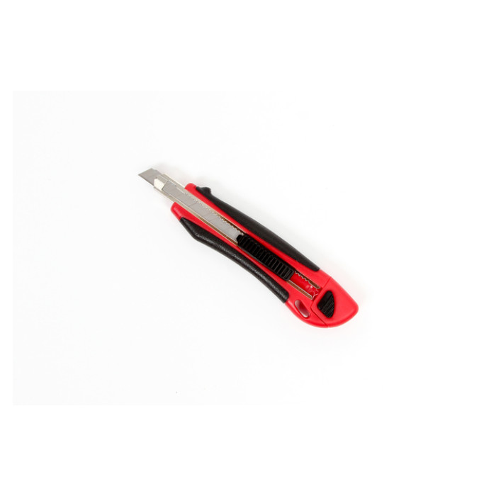 Snijmes IEZZY 9mm kunststof met ergonomische softgrip incl. 3 mesje