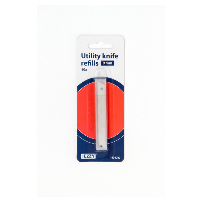 Snijmes vullingen IEZZY 9mm 10 stuks