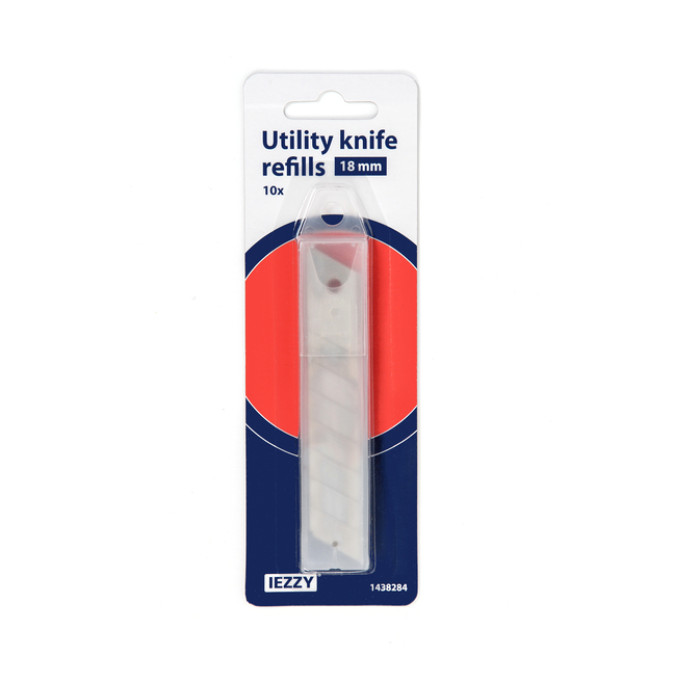 Snijmes vullingen IEZZY 18mm 10 stuks