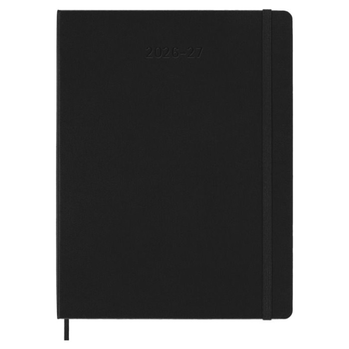 Agenda 2027 Moleskine 18M Planner Weekly 7dagen/1pagina xl hc black