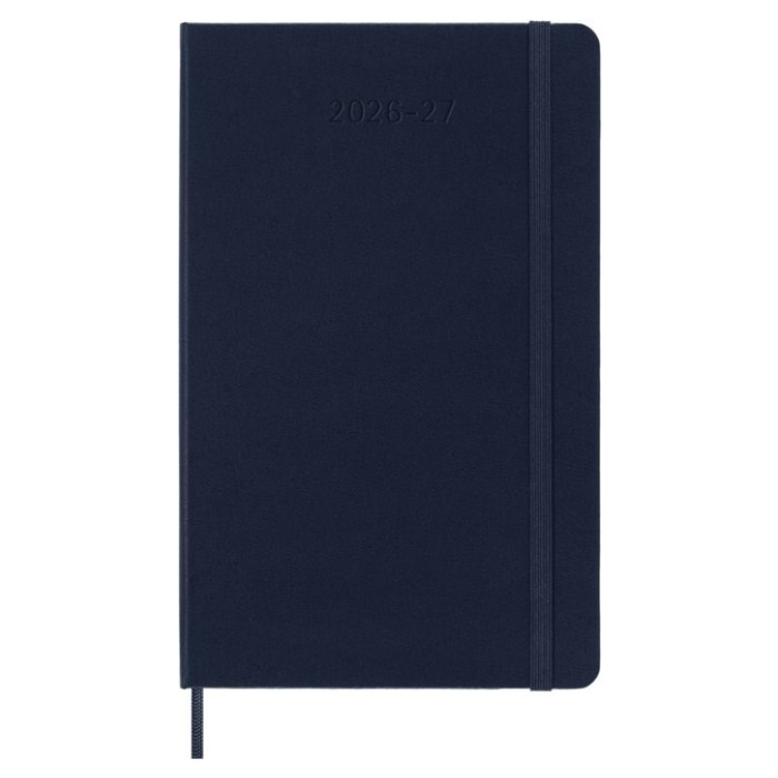 Agenda 2027 Moleskine 18M Planner Weekly 7dagen/1pagina large hc sapphire blue