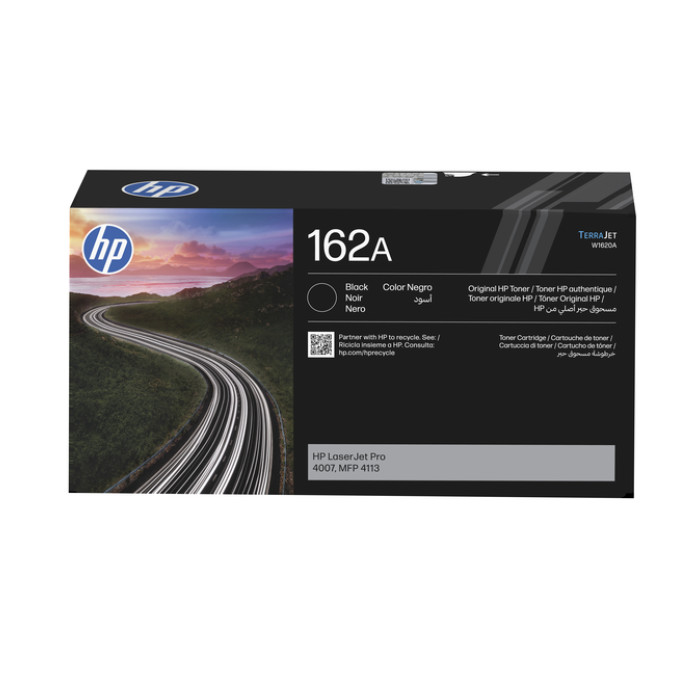 Tonercartridge HP W1620A 162A zwart
