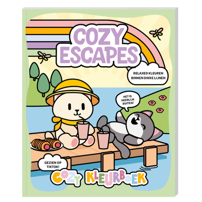 Kleurboek Cozy Escapes