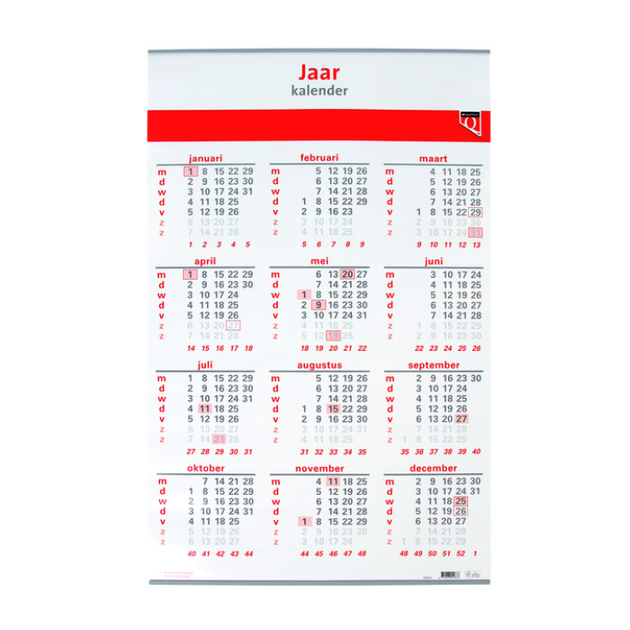 Jaarkalender 2027 Quantore