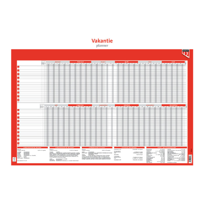 Vakantieplanner 2027 Quantore