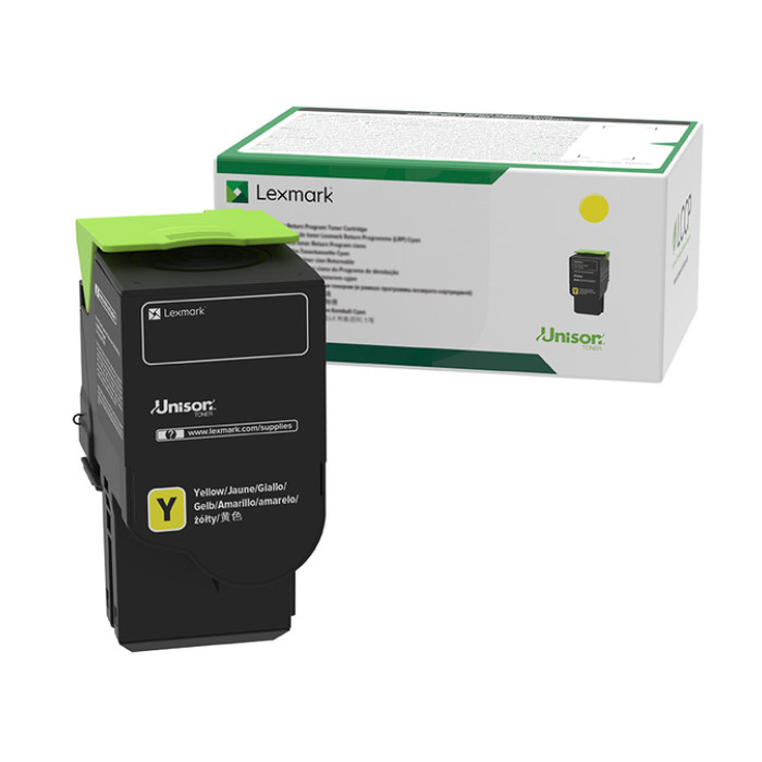 Tonercartridge Lexmark C2320Y0 geel