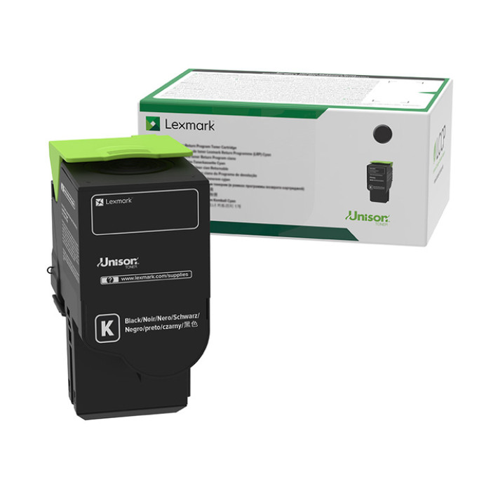 Tonercartridge Lexmark C2320K0 zwart