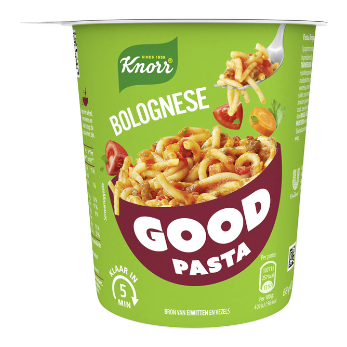 Good Pasta Knorr spaghetti bolognese cup
