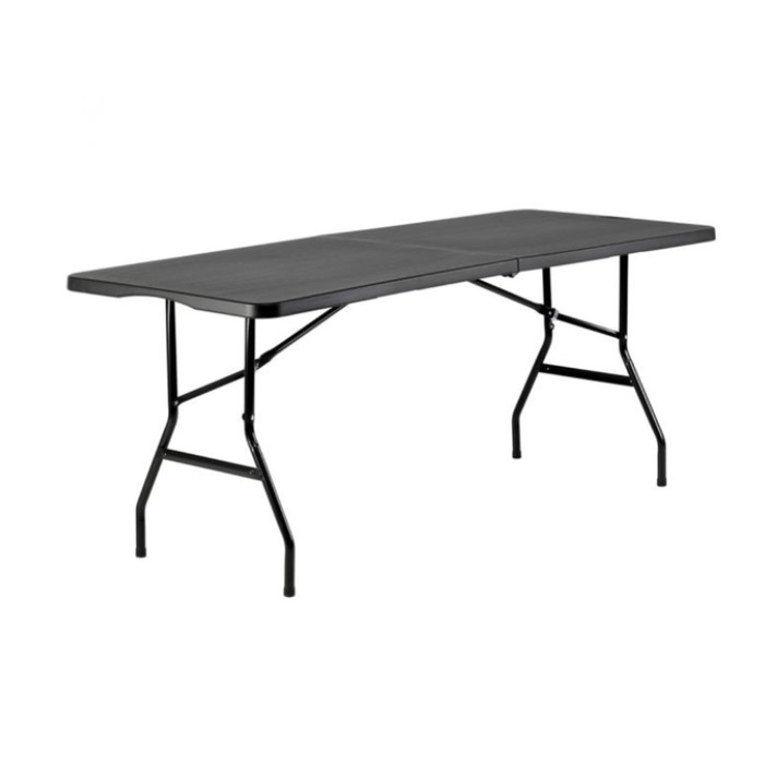 Vouwtafel BRASQ 180x70x74cm FT180 zwart