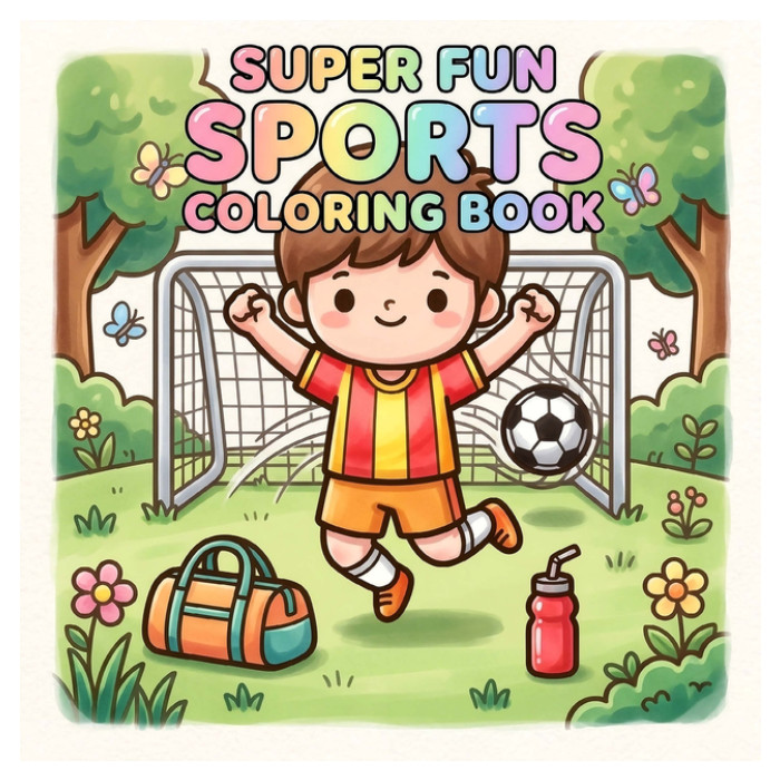 Kleurboek Ultimate Sports