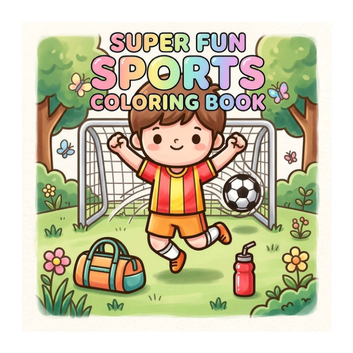 Kleurboek Ultimate Sports