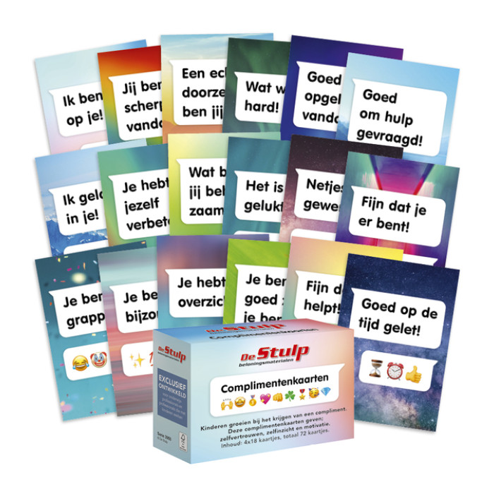 Complimentenkaarten De Stulp assorti