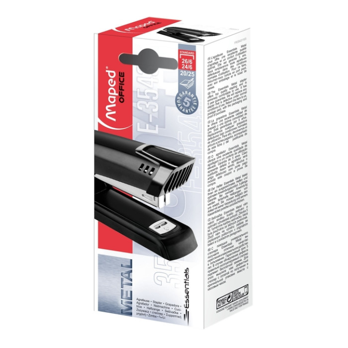 Nietmachine Essentials metal 24/6-26/6 halfstrip
