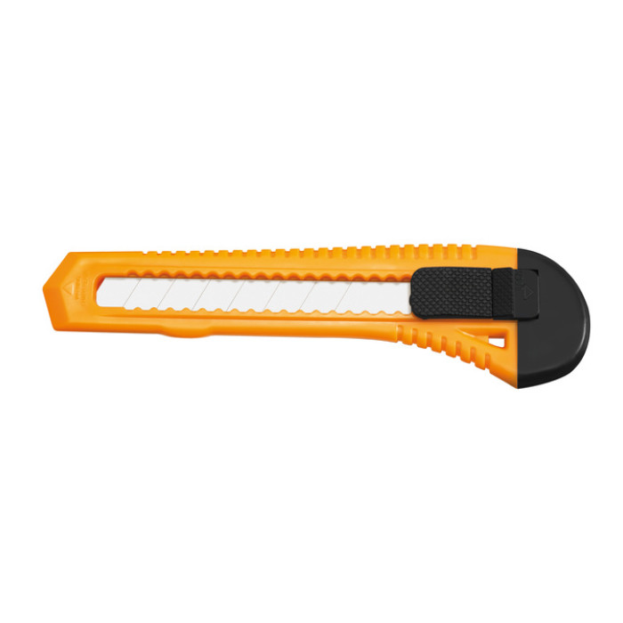 Snijmes Westcott Office 18mm met schuifsluiting oranje