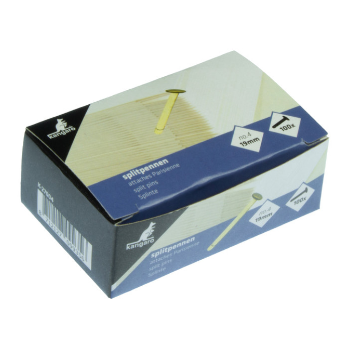 Splitpen Kangaro 19mm verkoperd 100 stuks
