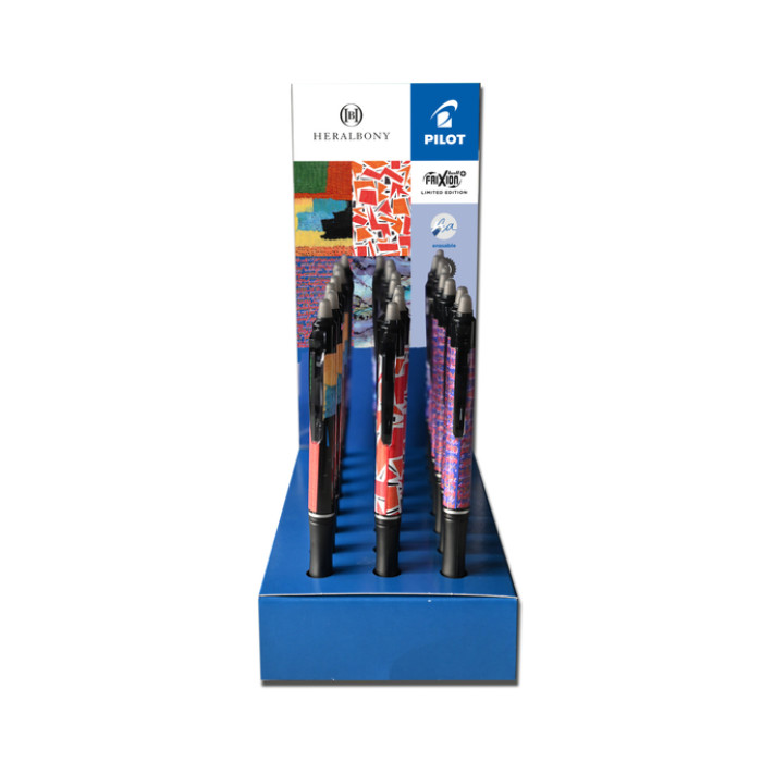 Rollerpen PILOT friXion Ball Plus Heralbony medium ass displ à 24st