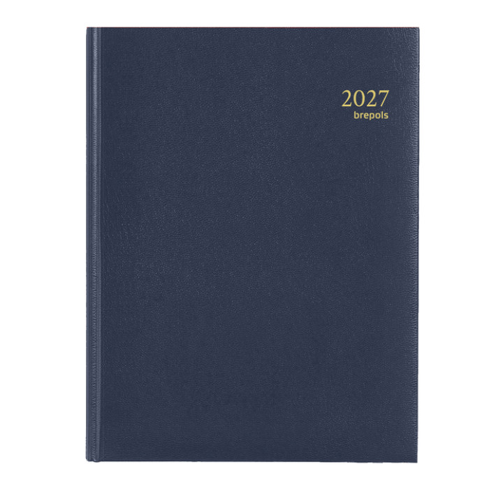 Agenda 2027 Brepols Timing Lima 7dagen/2pagina's viertalig blauw