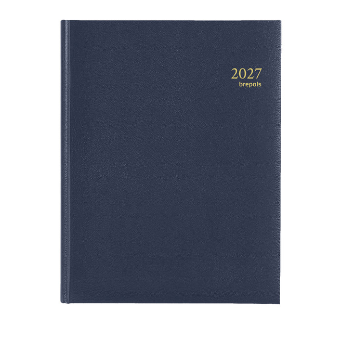 Agenda 2027 Brepols Timing Lima 7dagen/2pagina's zestalig blauw