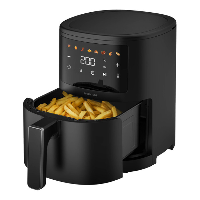 Airfryer Inventum 3.5 liter 1500 watt zwart