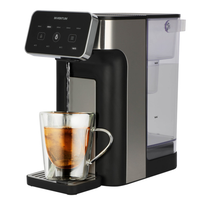 Heetwaterdispenser Inventum 2 liter 2600 watt zwart/rvs