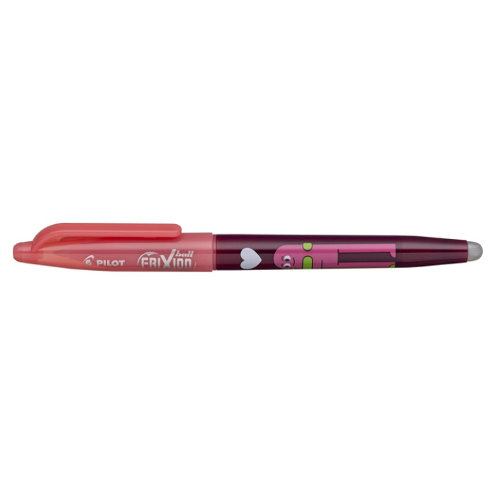 Rollerpen PILOT friXion Friends medium koraalroze